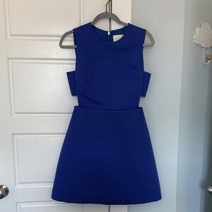 Kate Spade Royal Blue Mini Dress - Sz 2 (worn once)